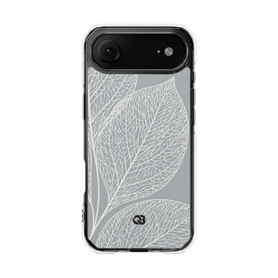 Grey Impact MagSafe Phone Case for iPhone - Frosted Ash Veins