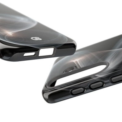 Luminous Vortex · Tough Phone Case for Samsung · Black