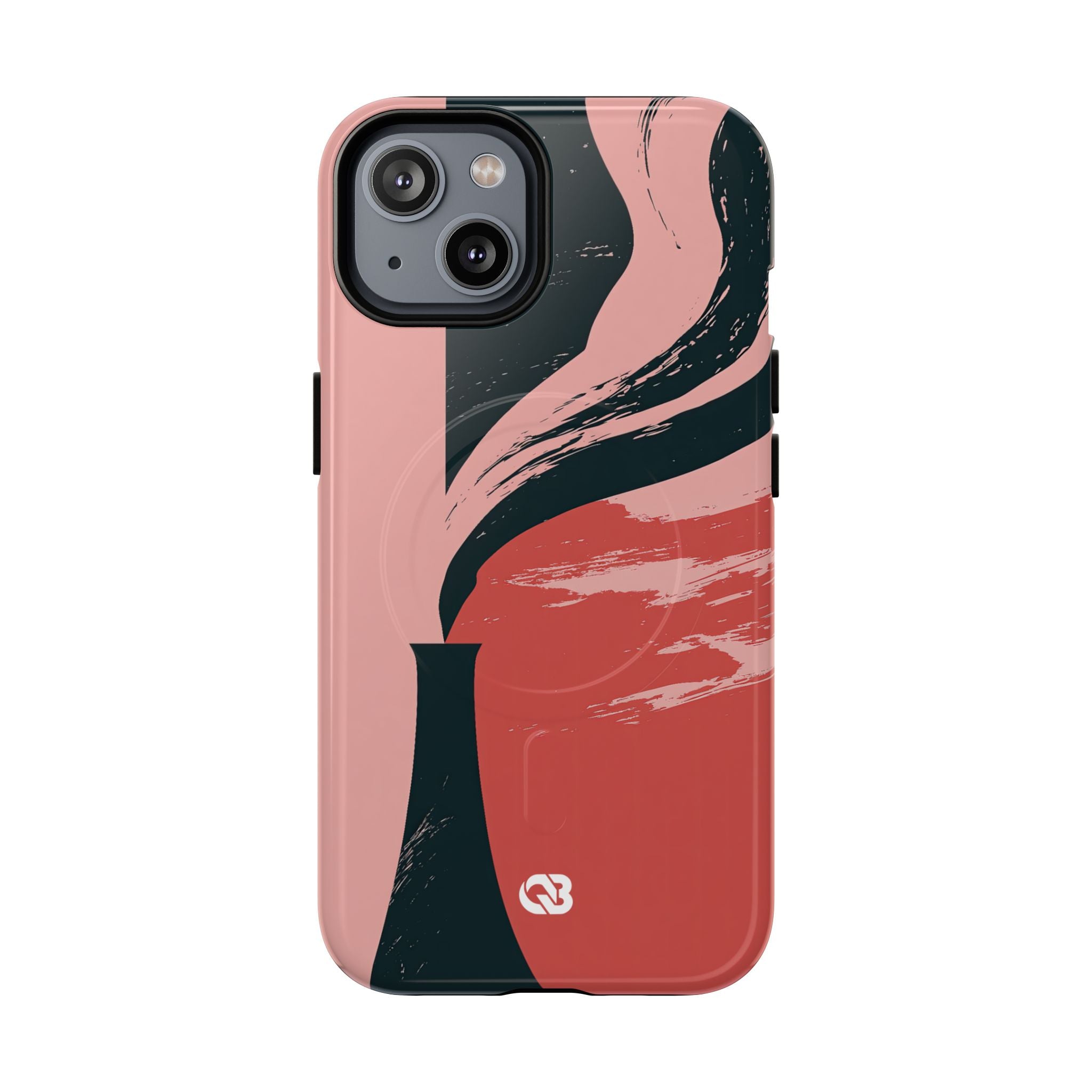 Pink Tough 2.0 Magsafe Phone Case for iPhone - Cinder Rose Plume