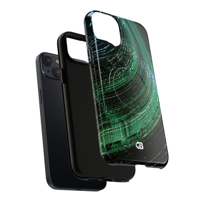 Orbital Data Stream · Tough 2.0 Magnetic Phone Case for iPhone · Green