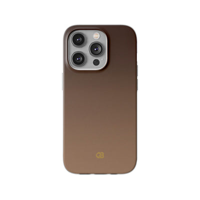 Brown Lite Phone Case for iPhone - Smoked Caramel Fade