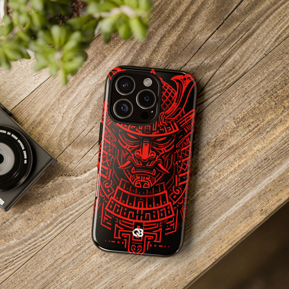 Crimson Kabuto · Tough Phone Case for iPhone · Red