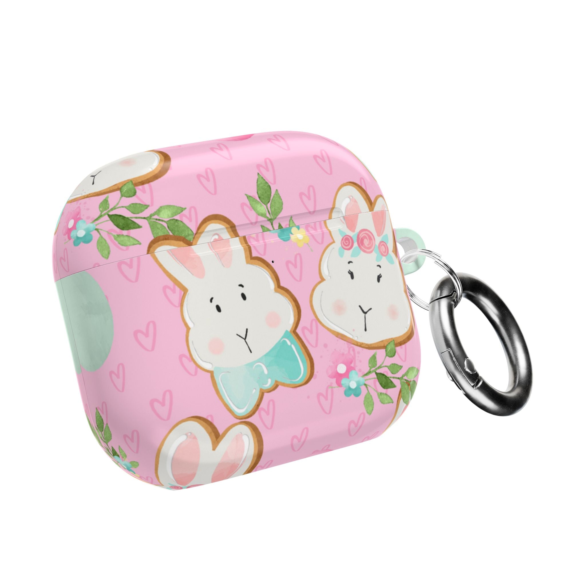 Blushing Bunny Bloom - AirPods Case