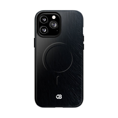 Brushed Obsidian Steel · Tough 2.0 Magnetic Phone Case for iPhone · Black