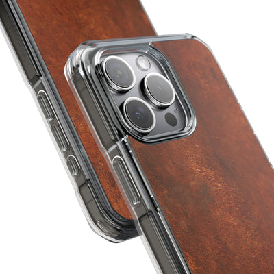 Orange Impact MagSafe Phone Case for iPhone - Oxidized Iron Crust