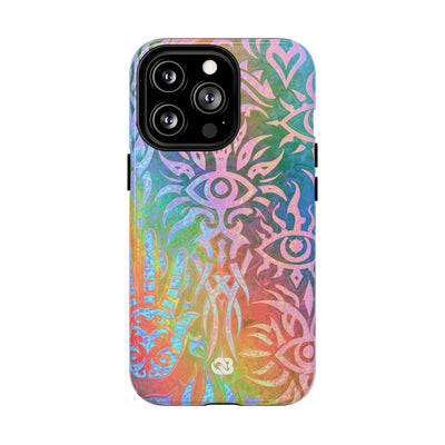 Chromatic Mystic Sigil · Tough 2.0 Magnetic Phone Case for iPhone · Blue