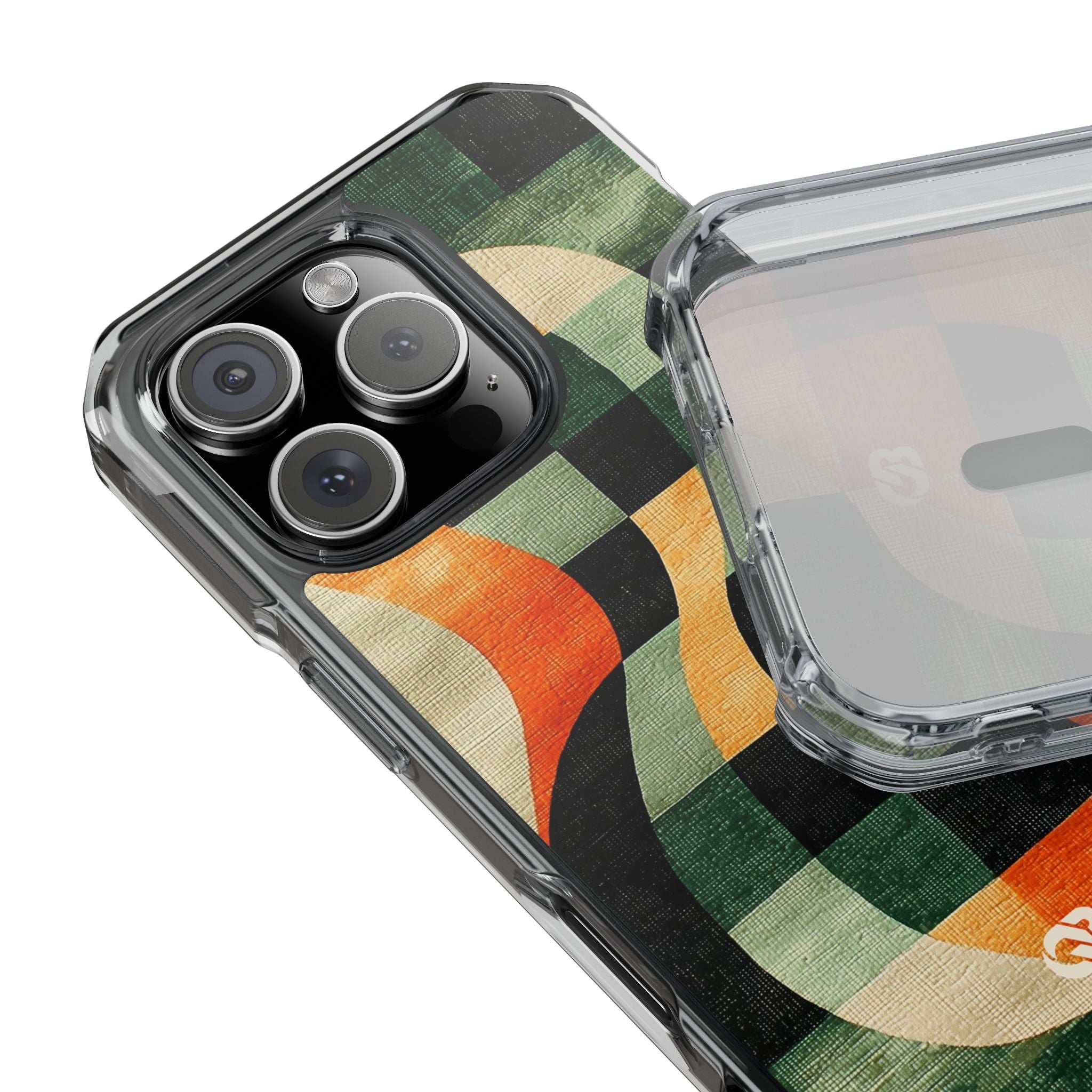 Burnt Orange Curve · Impact Handyhülle für iPhone · Magsafe