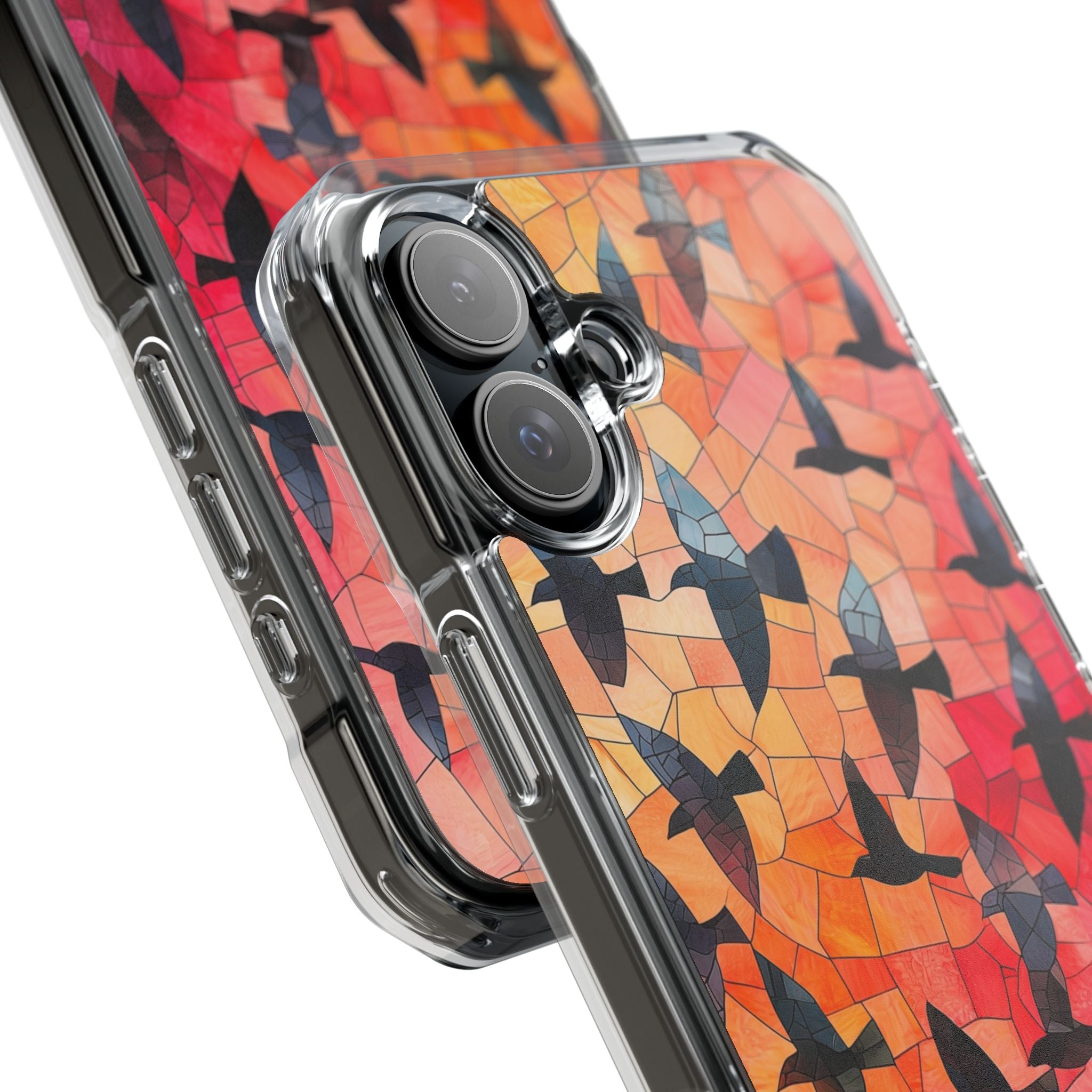 Ember Mosaic Wings · Impact Coque de téléphone pour iPhone · Magsafe