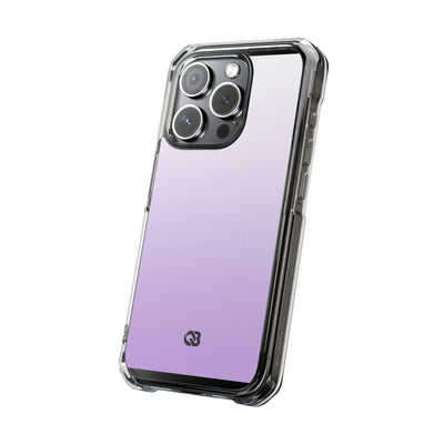 Soft Lilac · Clear Impact Magnetic Phone Case for iPhone · Purple