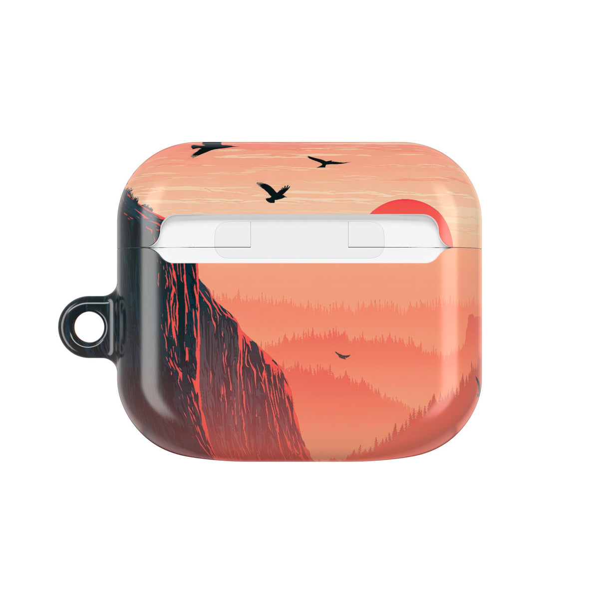 Canyon Dusk · Hard Case for AirPods & AirPods Pro · Orange