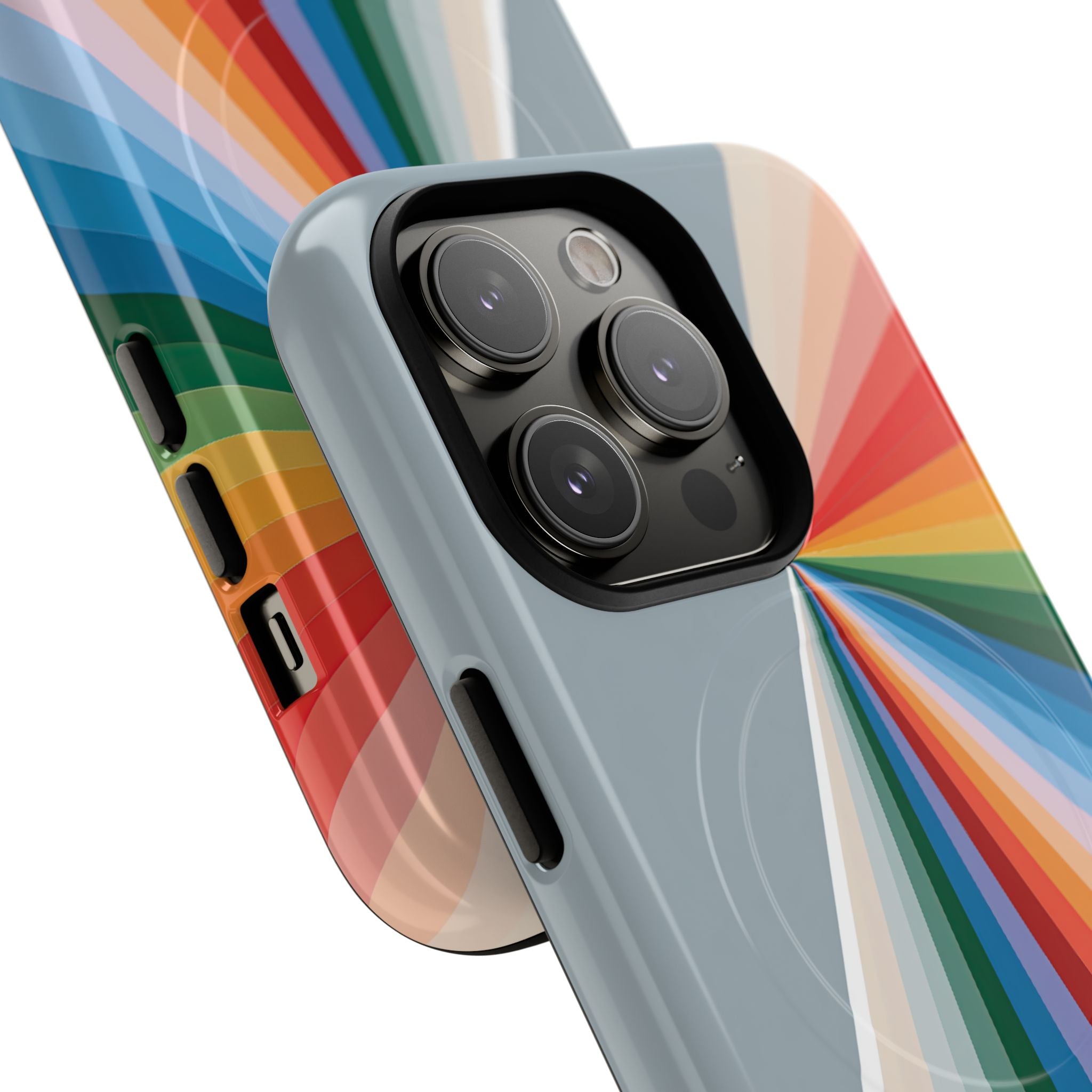 Grey Tough 2.0 Magsafe Phone Case for iPhone - Slate Prism Burst