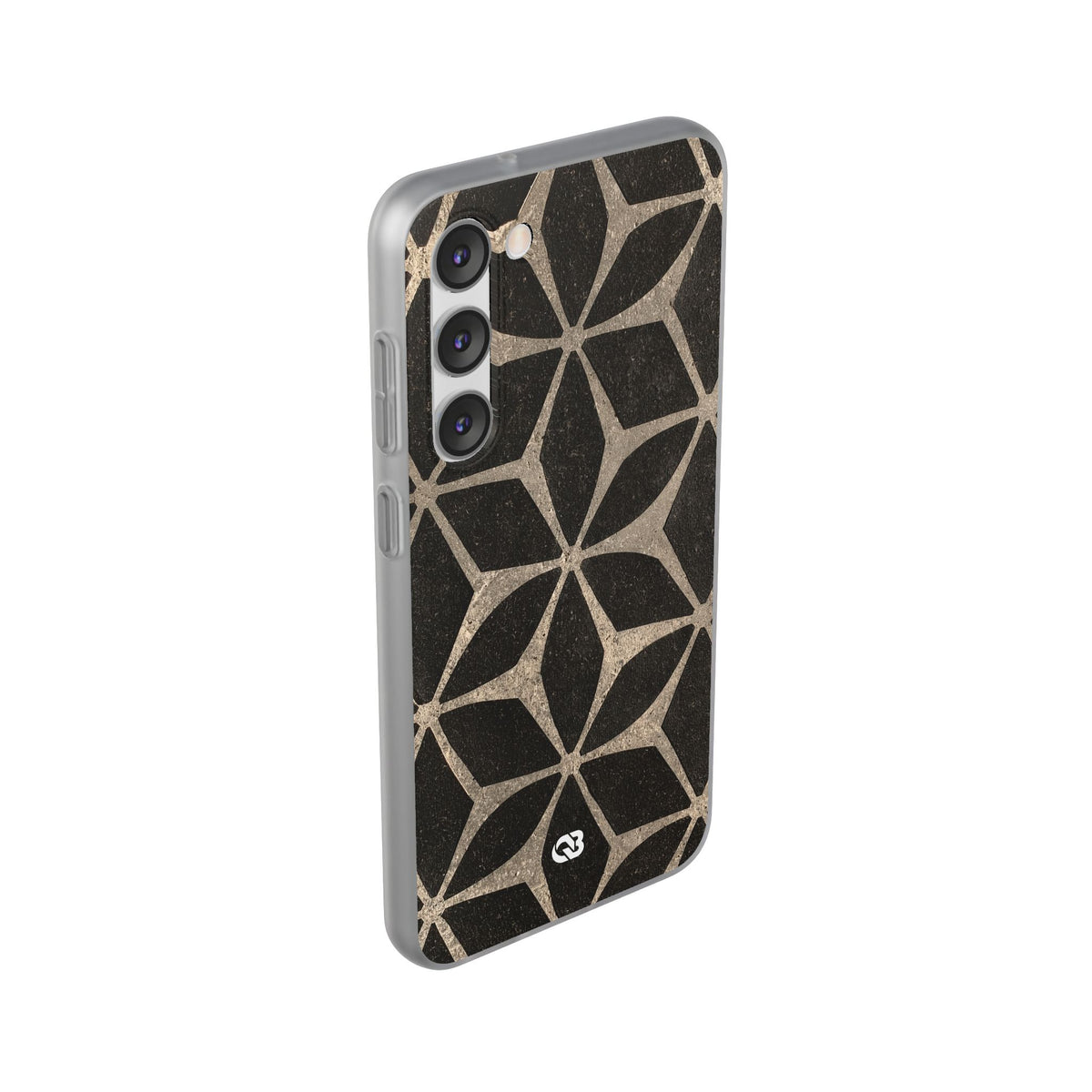 Concrete Mosaic Star · Lite Phone Case for Samsung · Black