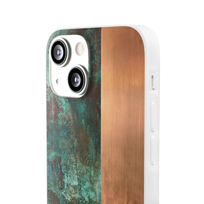 Oxidized Copper Patina · Lite Phone Case for iPhone ·  Green