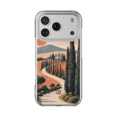 Orange Impact MagSafe Phone Case for iPhone - Terracotta Ridge Trail