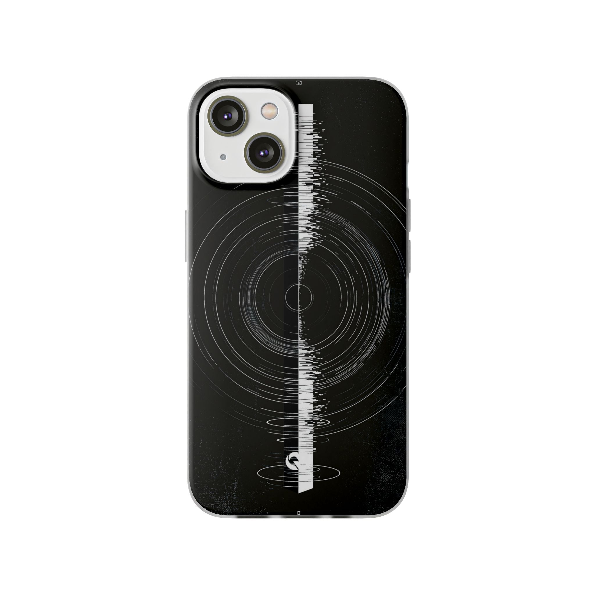 Black Lite Phone Case for iPhone - Obsidian Orbital Signal