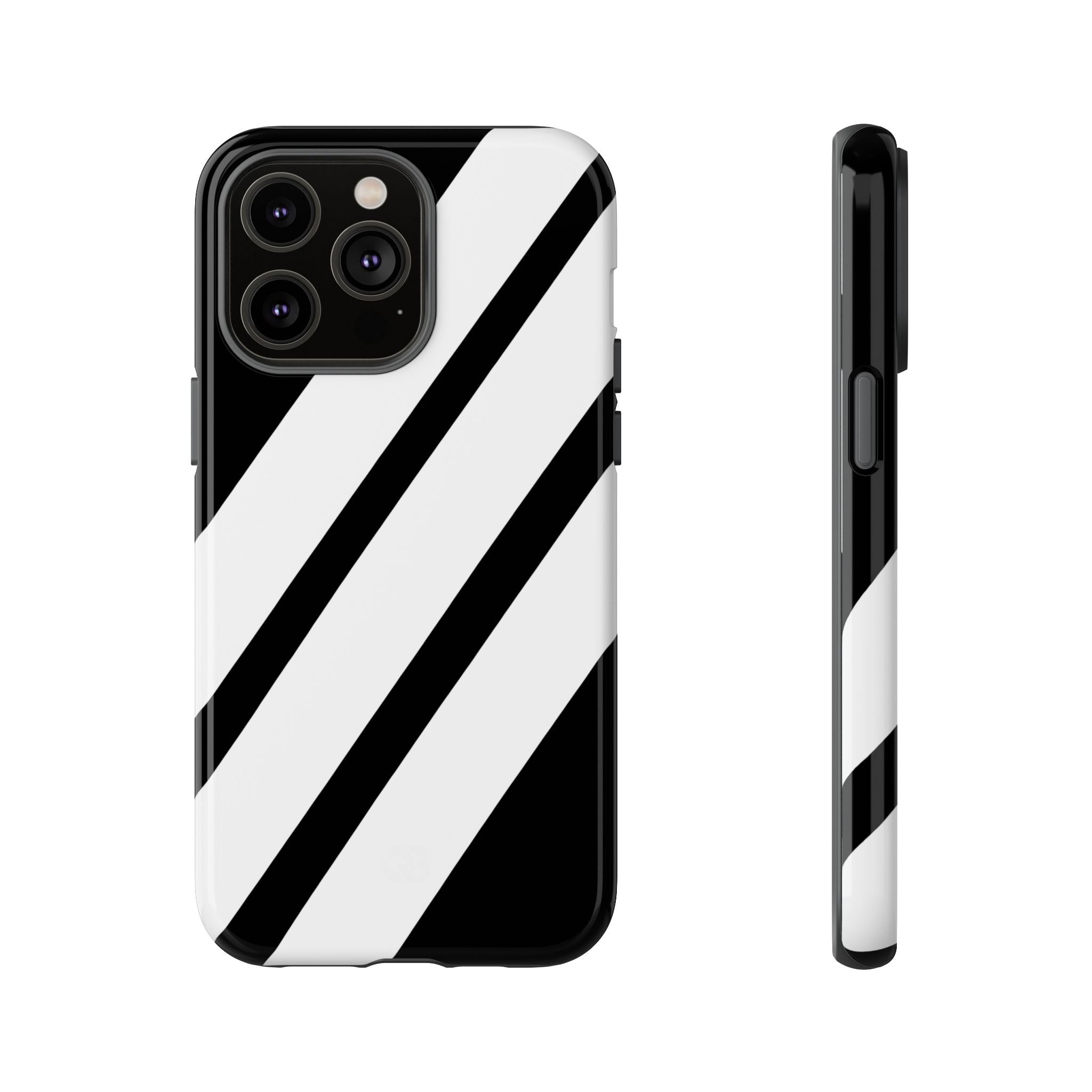 Obsidian White Bars · Tough Telefoncover for iPhone