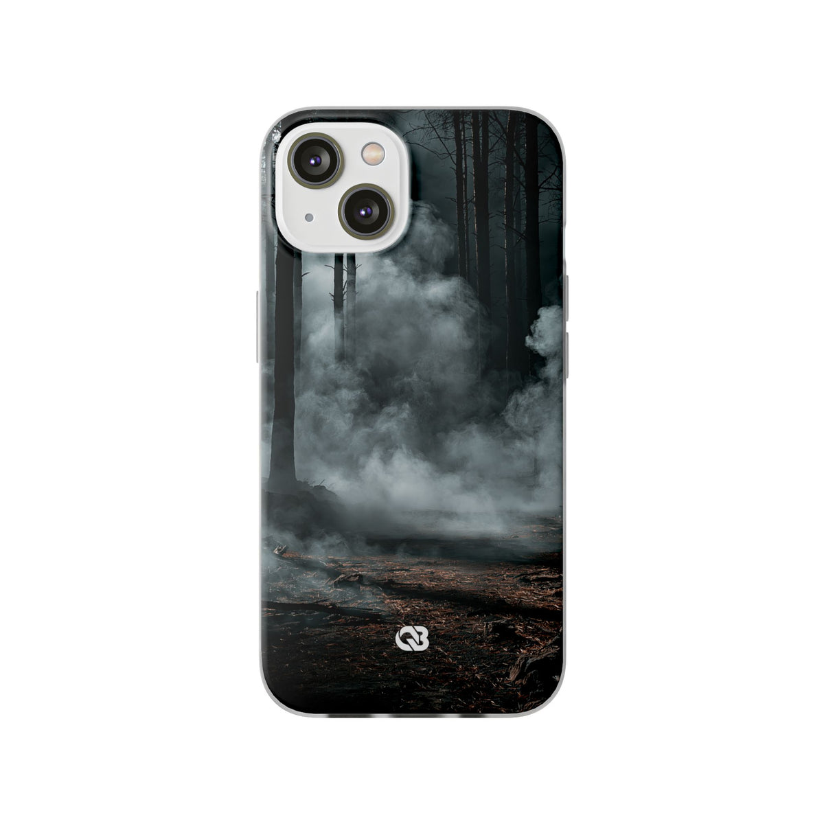 Shadowed Pine Mist · Lite Phone Case for iPhone ·  Black