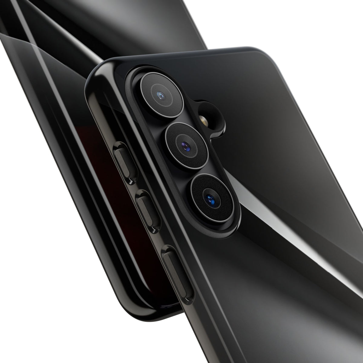 Obsidian Ridge · Tough Phone Case for Samsung · Black
