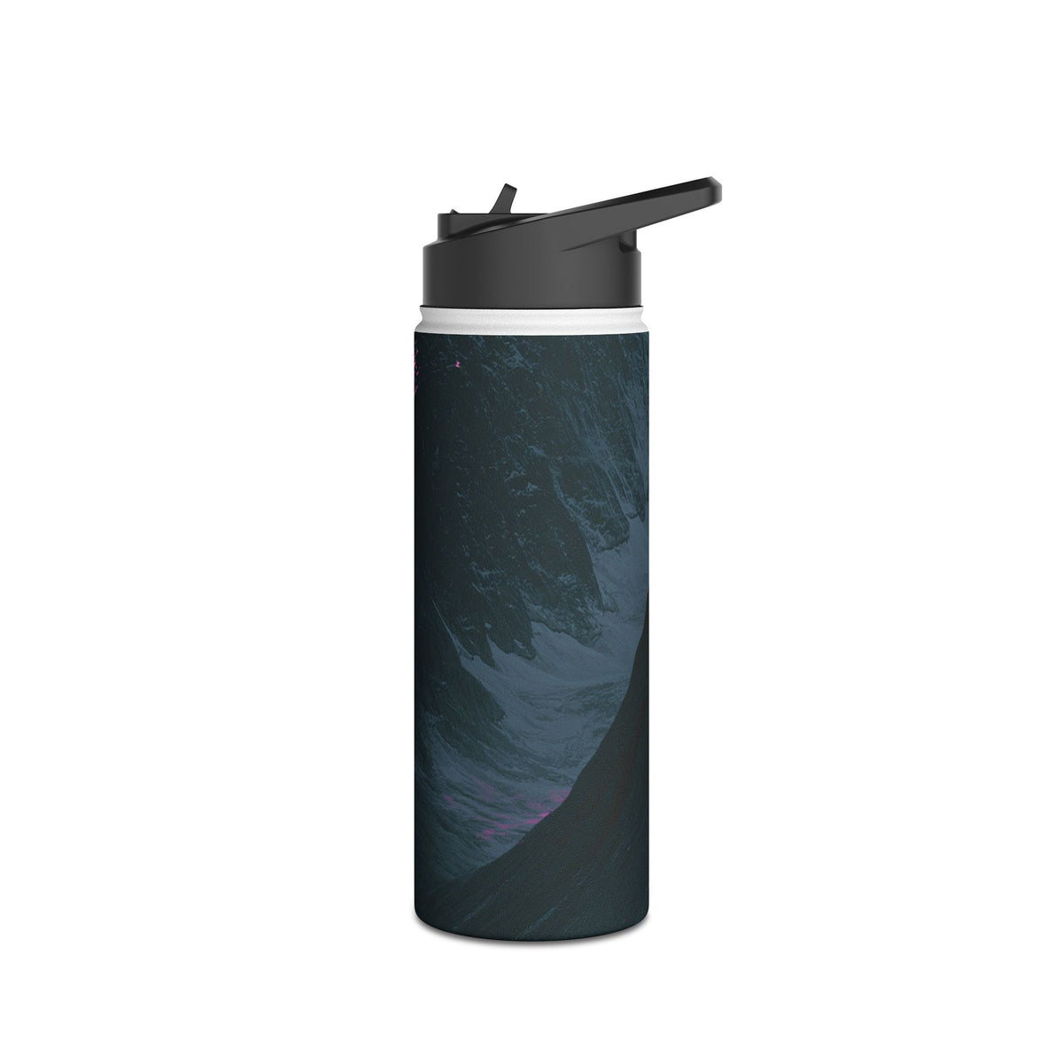 Arctic Aurora Summit · Insulated Water Bottle · Black