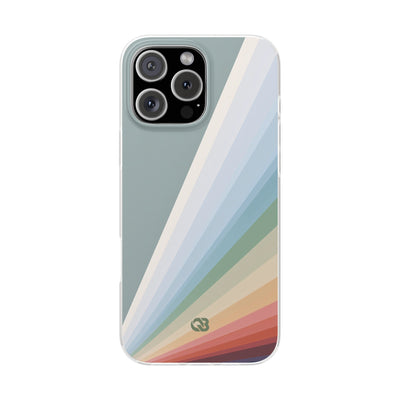 Green Lite Phone Case for iPhone - Sage Prism Beam