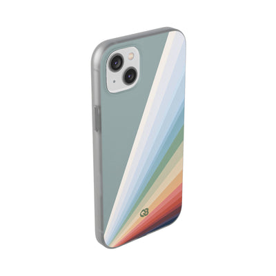 Green Lite Phone Case for iPhone - Sage Prism Beam