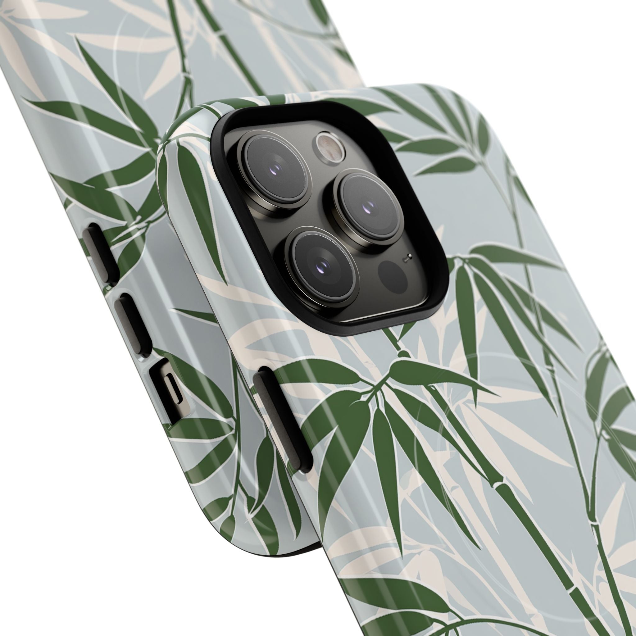 Green Tough 2.0 Magsafe Phone Case for iPhone - Kyoto Bamboo Canopy
