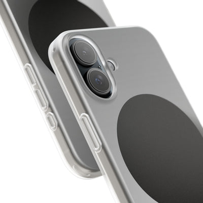 Grey Lite Phone Case for iPhone - Matte Onyx Sphere