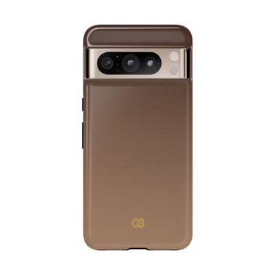Brown Tough Phone Case for Google Pixel - Smoked Caramel Fade