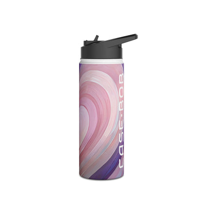 Heart Radiance - Stainless Steel Water Bottle