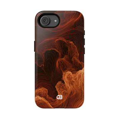 Amber Filament · Tough Phone Case for iPhone · Orange