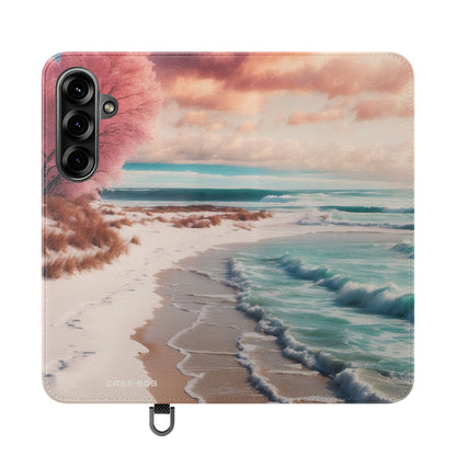 Pink Breeze Tree - Samsung S25+ Case - Lompakko