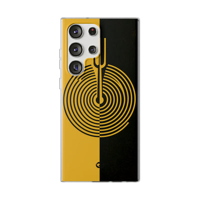 Yellow Lite Phone Case for Samsung - Voltage Sector Pulse