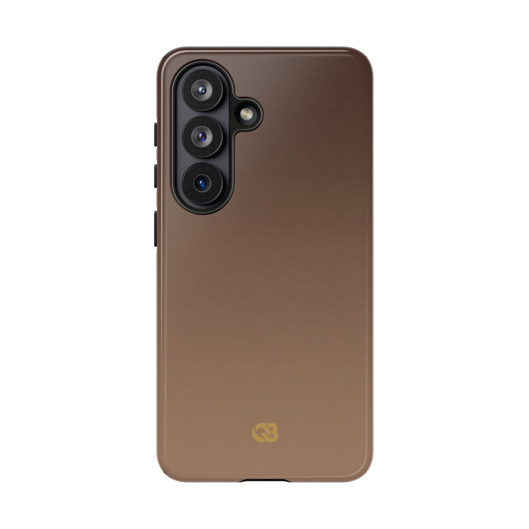 Brown Tough Phone Case for Samsung - Smoked Caramel Fade