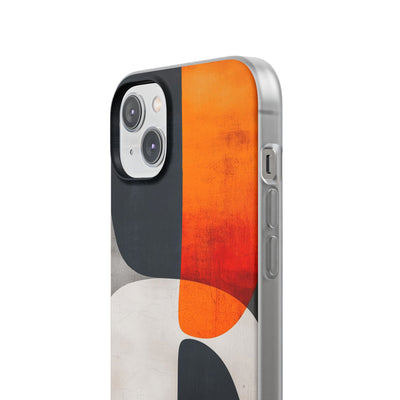 Burnt Amber Flow · Soft Phone Case for iPhone