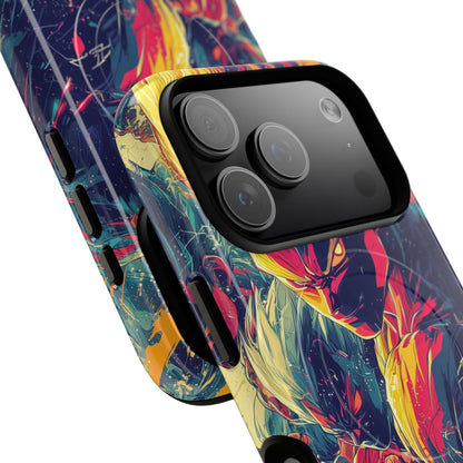 Yellow Fury iPhone 17 Pro Case - Tough+ - CASE•BOB