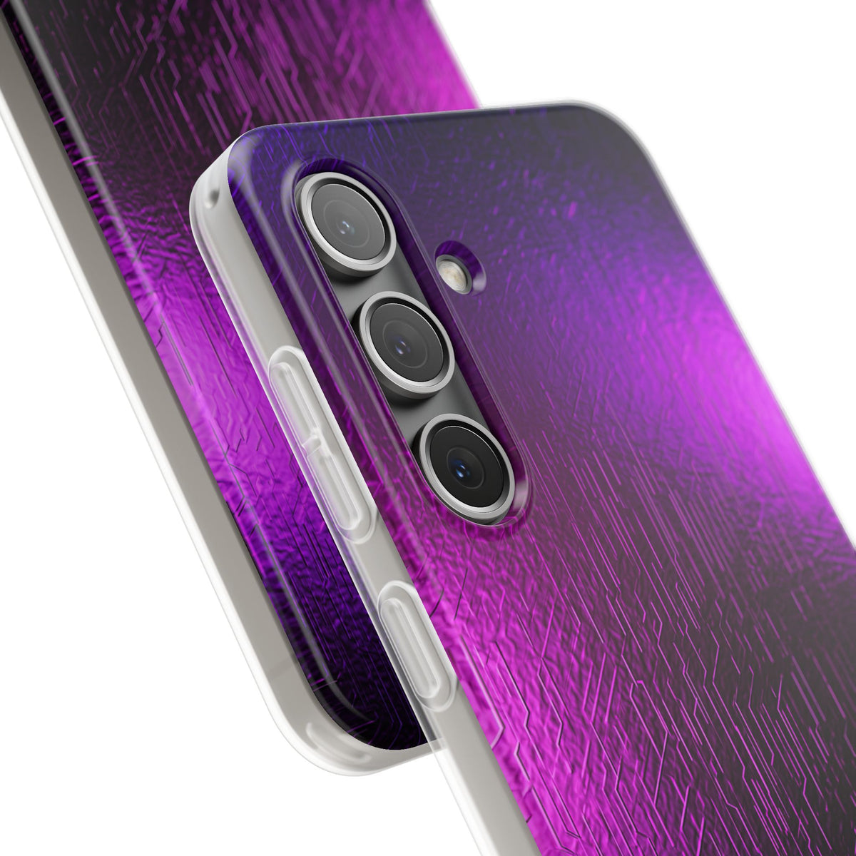 Violet Cyber Circuit · Lite Phone Case for Samsung · Purple