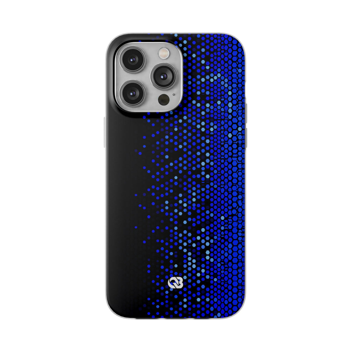 Cobalt Hex Dispersion · Lite Phone Case for iPhone ·  Blue