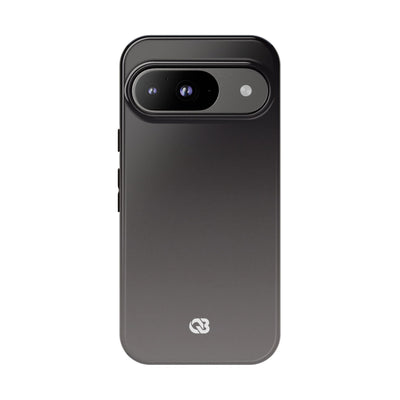 Grey Tough Phone Case for Google Pixel - Obsidian Ash Fade