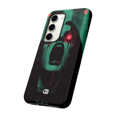 Crimson Emerald Scream · Tough Phone Case for Samsung
