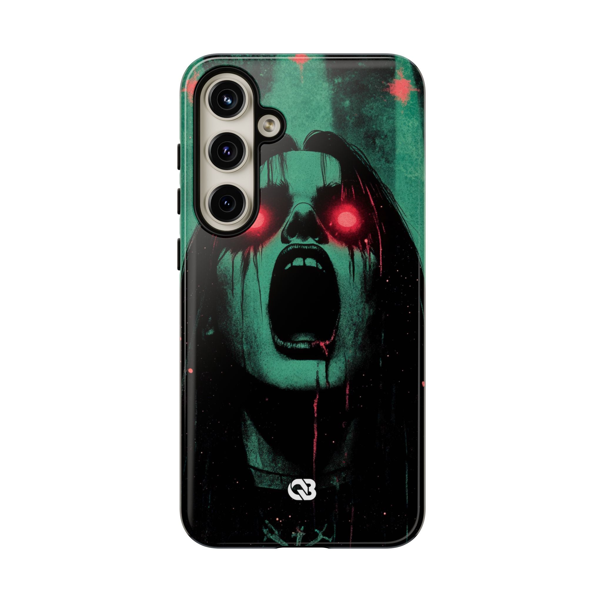Crimson Emerald Scream · Tough Phone Case for Samsung