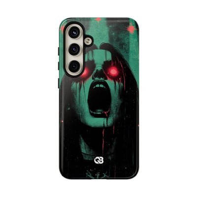 Crimson Emerald Scream · Tough Phone Case for Samsung