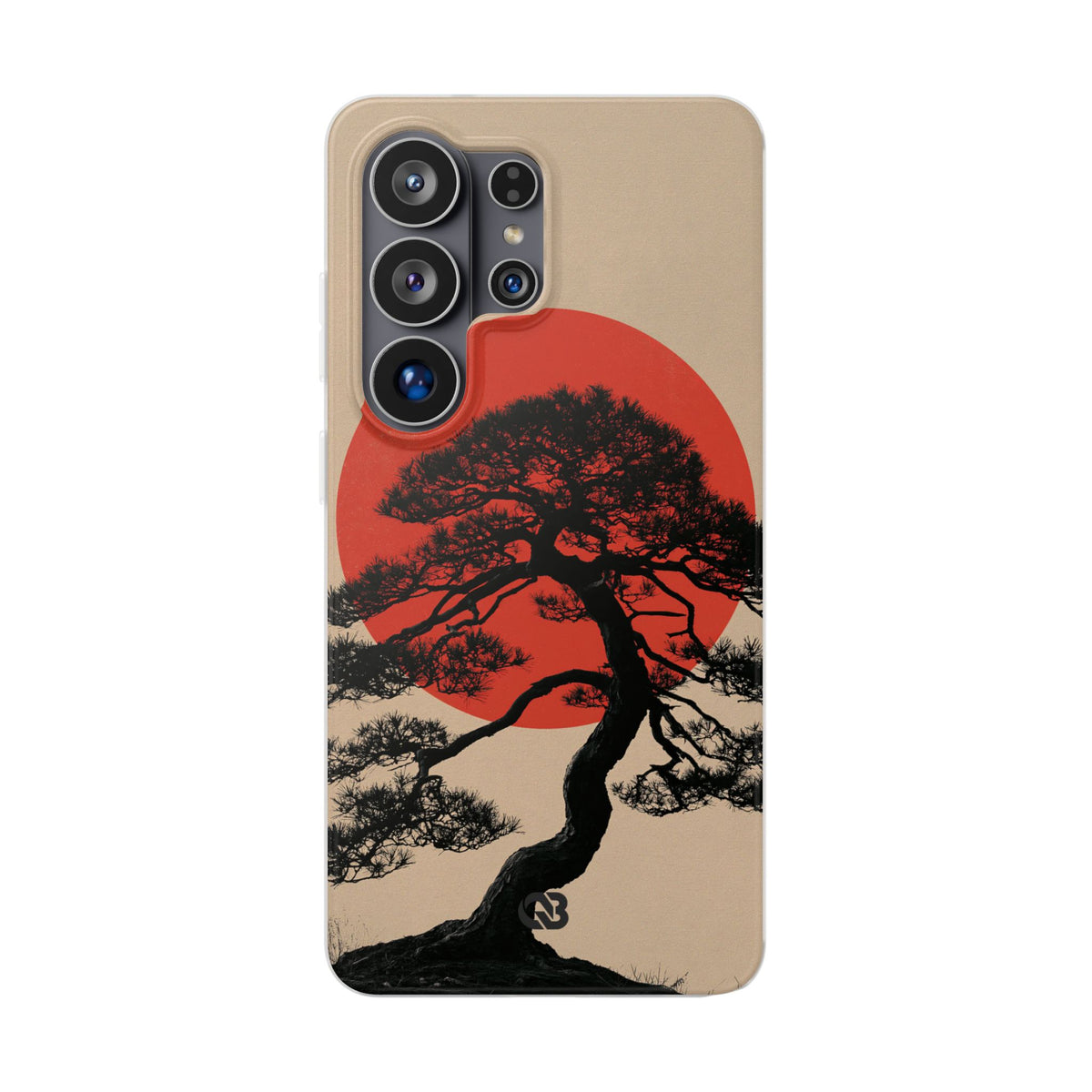 Crimson Pine Solitude · Lite Phone Case for Samsung · Beige