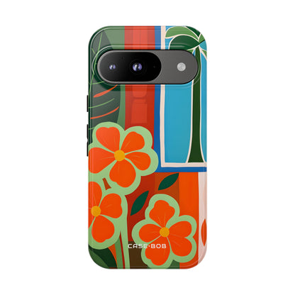 Orange Blossom Burst Google Pixel 9 Case - Tough