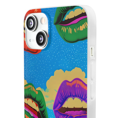 Bunte Lipscape iPhone 13 - Soft