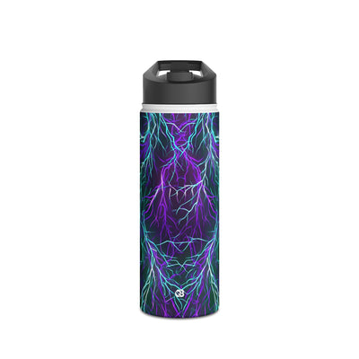 Electric Plasma Arbor · Insulated Water Bottle · Purple