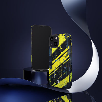 Acid Hazard · Tough Phone Case for iPhone · Yellow