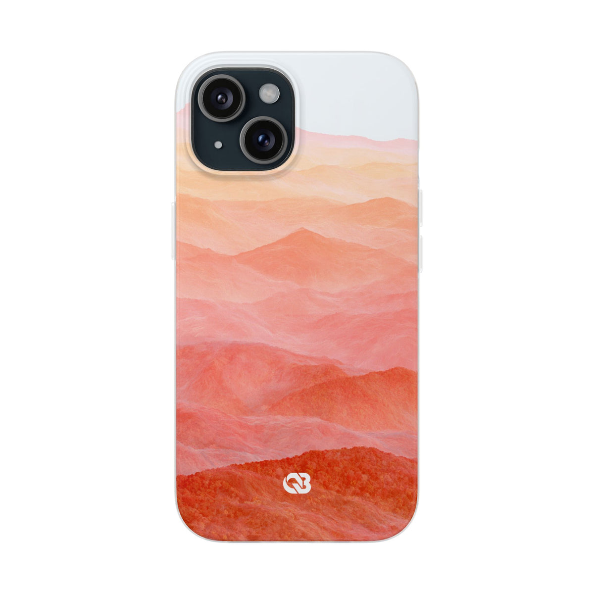 Alpenglow Ridge Vista · Lite Phone Case for iPhone ·  Orange