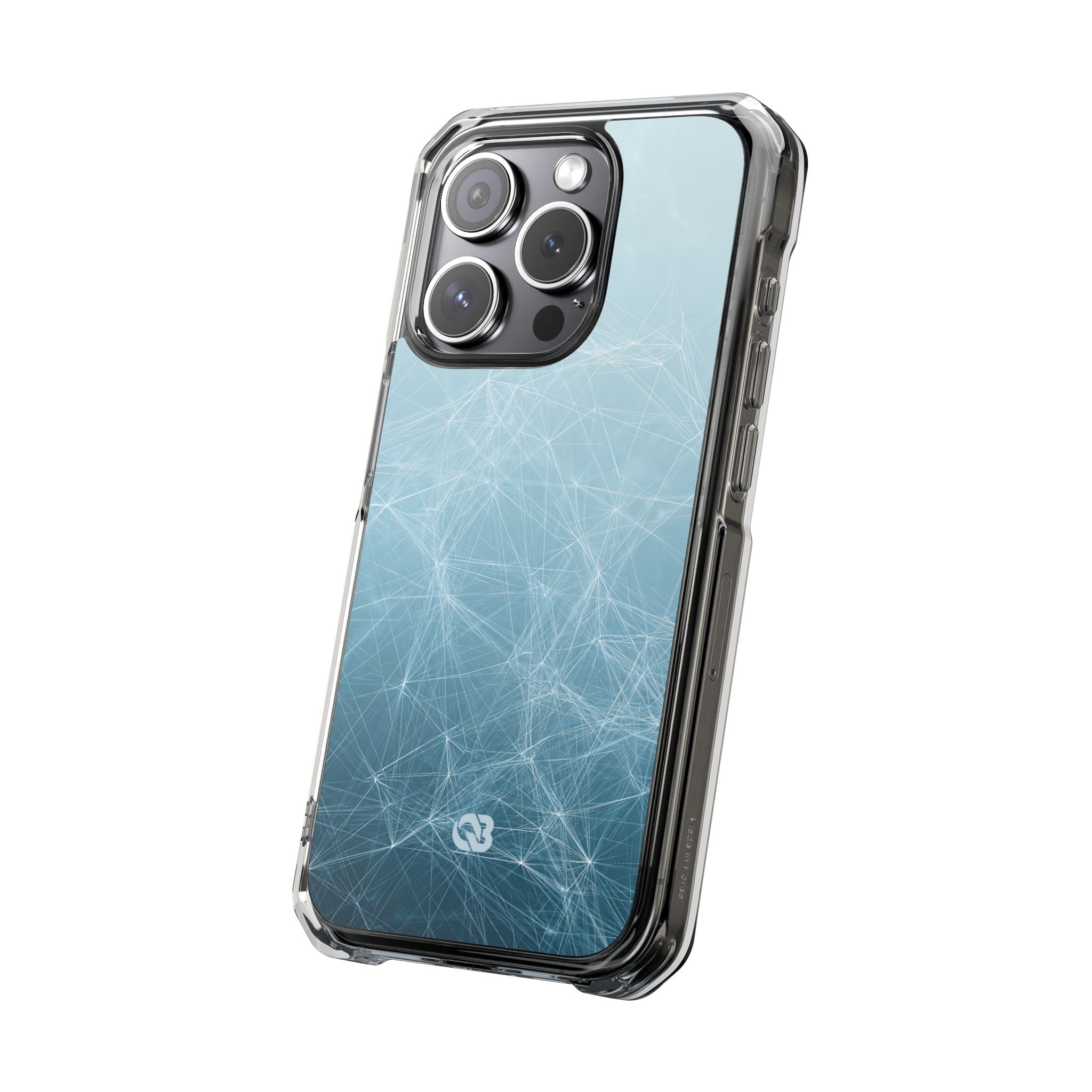 Teal Impact MagSafe Phone Case for iPhone - Arctic Digital Nexus