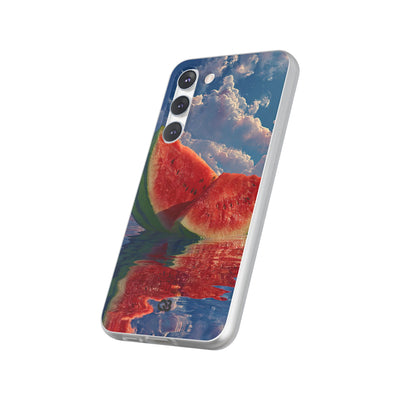 Ruby Melon Tide · Soft Handyhülle für Samsung