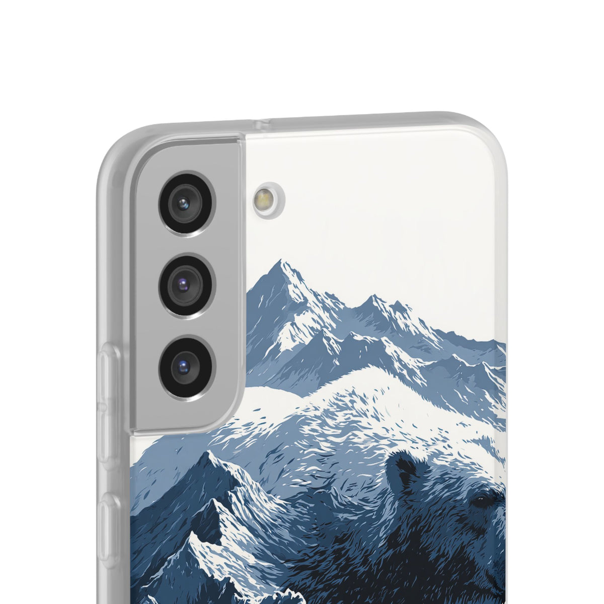 Fjord Summit Bear · Lite Phone Case for Samsung · Blue